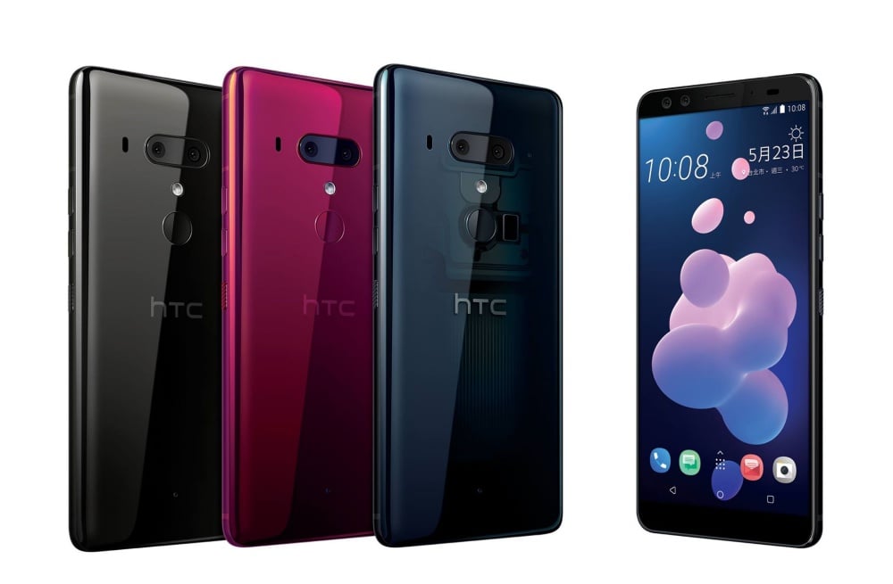 HTC U12+揭曉 首度加入前後雙鏡頭、擴大影音應用與擠握操作功能