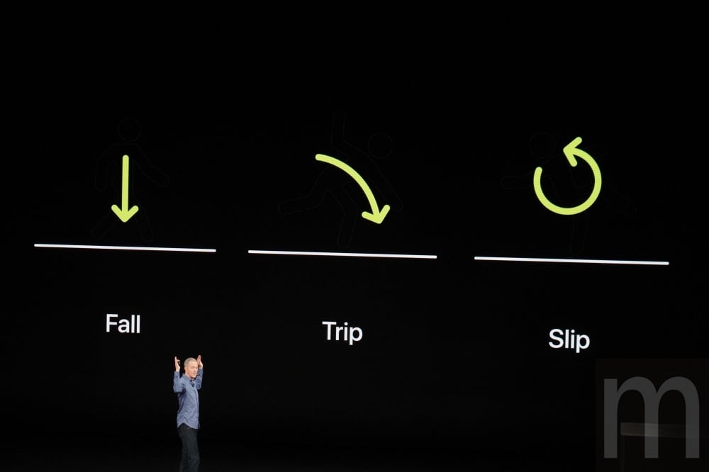 65歲以上使用者配戴Apple Watch Series 4 摔倒識別功能必須以手動開啟