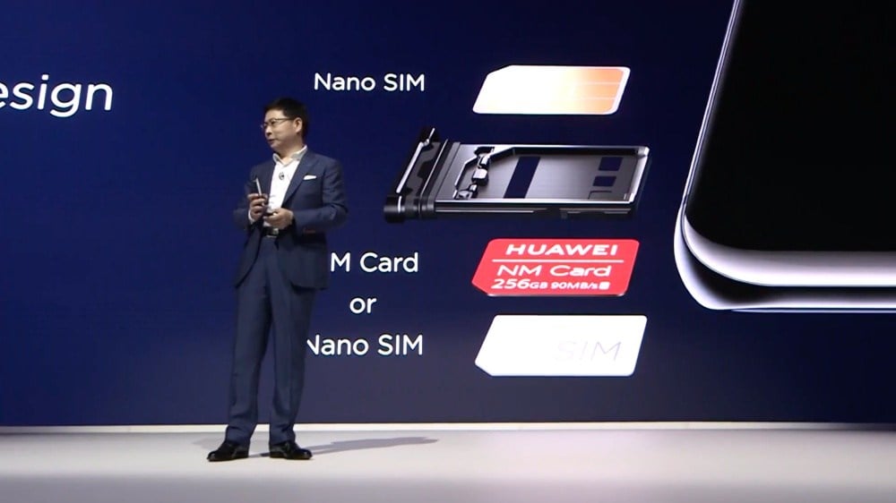 華為提出的NM記憶卡目前依然僅對應Mate 20系列使用