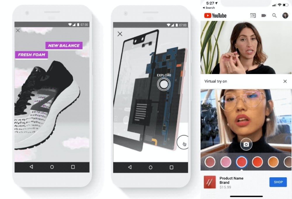 Google開始以擴增實境、3D影像技術打造全新互動廣告體驗