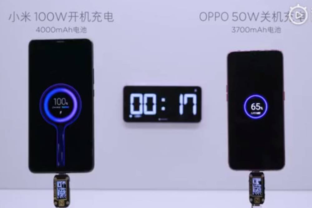 小米透露已經完成100W有線充電技術可成熟量產階段前期準備 小米透露已經完成100W有線充電技術可成熟量產階段前期準備