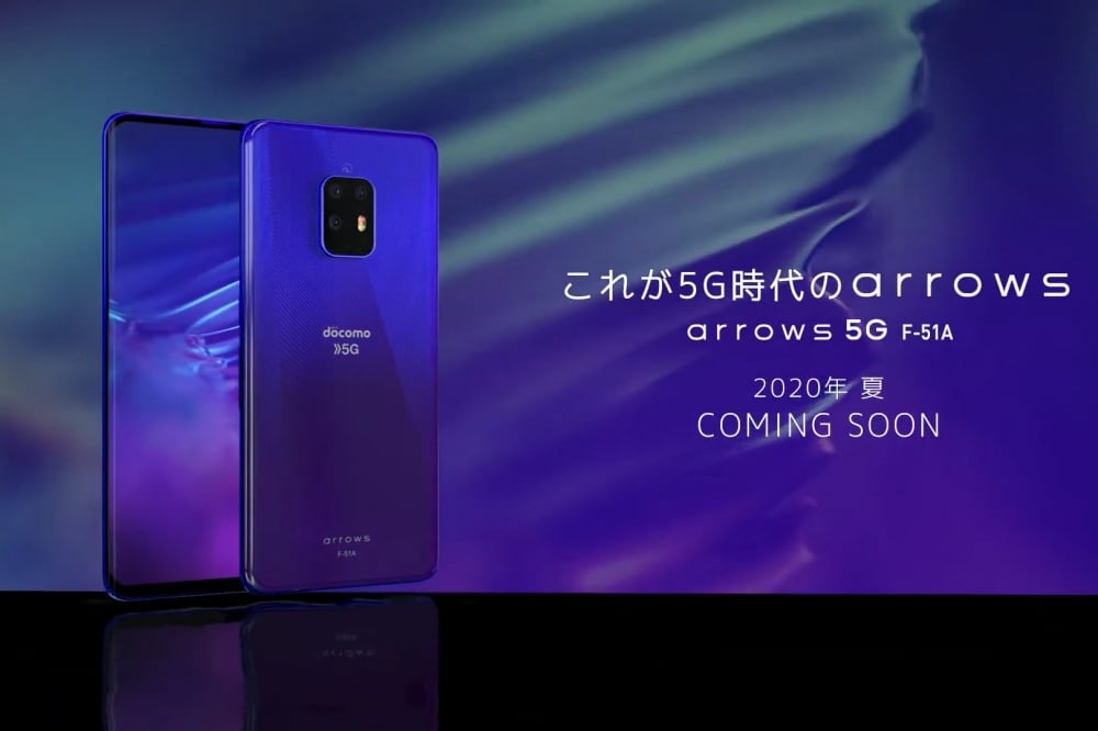 arrows - FUJITSU arrows 5G MTさん専用 Fujitsu Arrows 5G JAPAN F-51A UNLOCKED BLUE smartphone