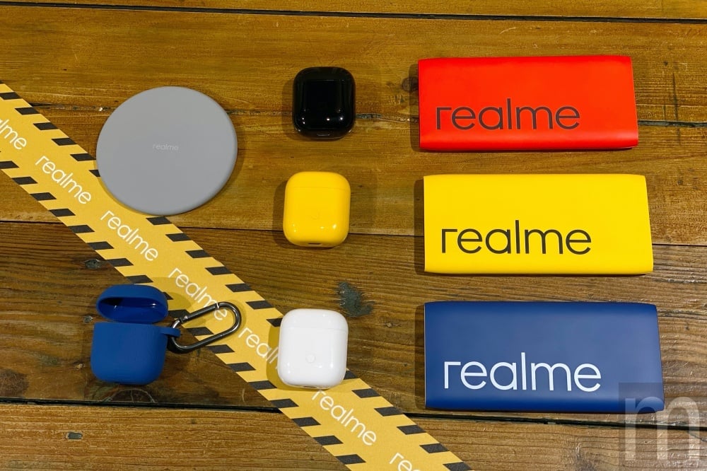 realme首款真無線藍牙耳機、品牌行動電源進駐台灣，接下來還有智慧手環等產品