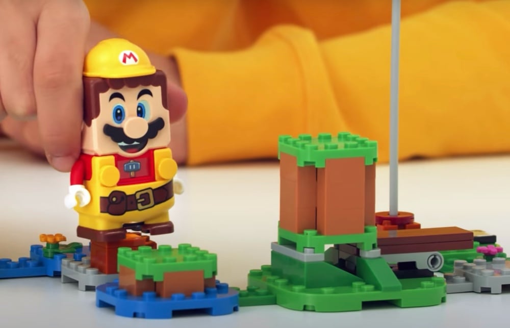 《超級瑪利歐》系列套組增加「變身」功能，讓瑪利歐獲取不同闖關能力