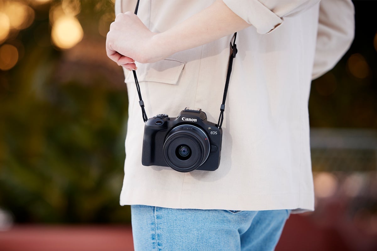 取代EOS M50原本定位,Canon新增入門級無反光鏡機種EOS R100