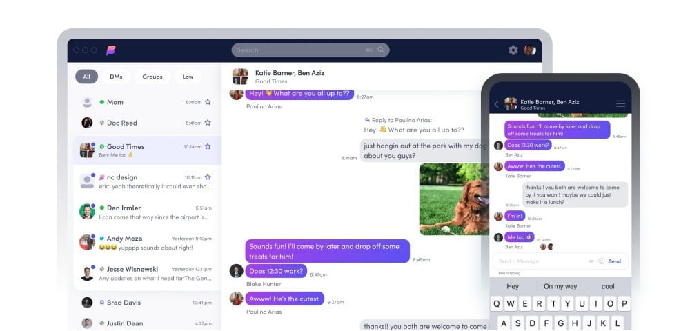 Pebble創辦人打造一款支援15款即時通訊服務的App，其中也支援蘋果iMessage