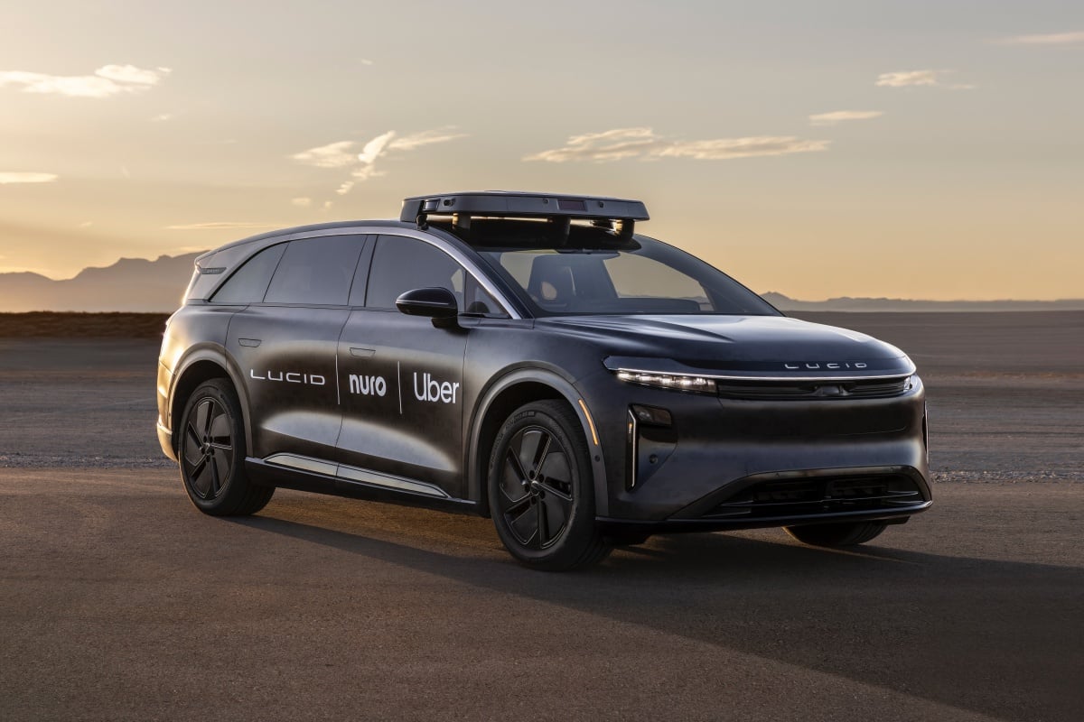 Uber與Lucid、Nuro啟動全球無人自駕計程車計畫，2026年率先於美國上路