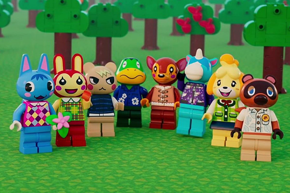 任天堂將與樂高再次合作以《動物森友會》為主題設計的主題積木組合