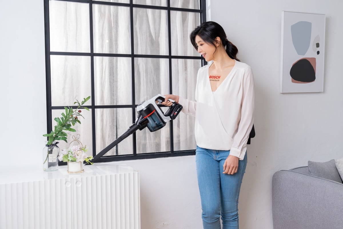 BOSCH推出羽量級多功能手持無線吸塵器Unlimited S6，標榜德製工藝設計
