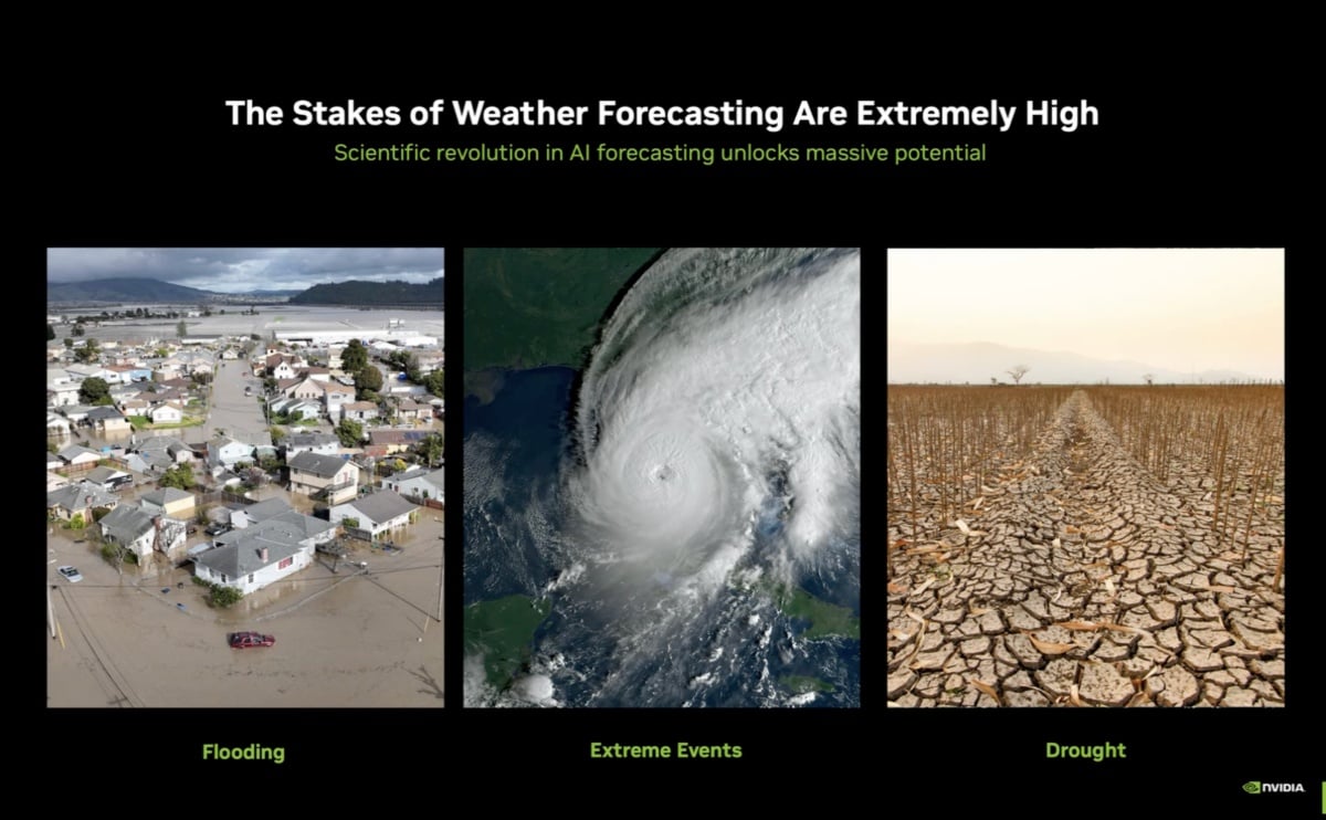NVIDIA掀起氣象預測革命:Earth-2開源模型登場,台灣中央氣象署也導入防颱應用 NVIDIA掀起氣象預測革命:Earth-2開源模型登場,台灣中央氣象署也導入防颱應用