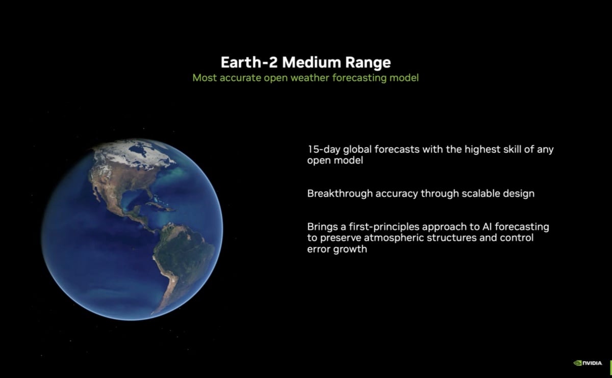 NVIDIA掀起氣象預測革命:Earth-2開源模型登場,台灣中央氣象署也導入防颱應用 NVIDIA掀起氣象預測革命:Earth-2開源模型登場,台灣中央氣象署也導入防颱應用
