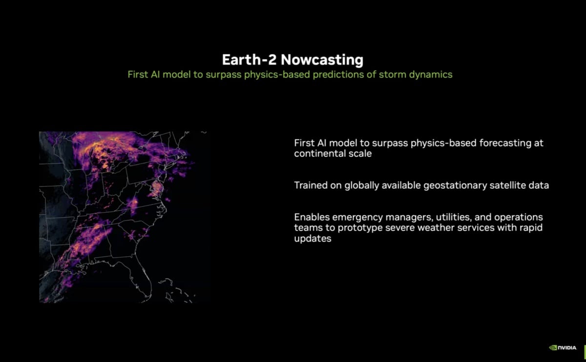 NVIDIA掀起氣象預測革命:Earth-2開源模型登場,台灣中央氣象署也導入防颱應用 NVIDIA掀起氣象預測革命:Earth-2開源模型登場,台灣中央氣象署也導入防颱應用