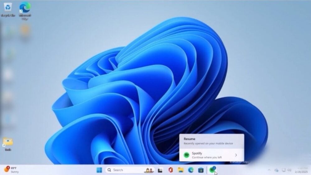 微軟計畫在Windows 11作業系統增加類似蘋果的「接力」功能，方便在Windows 11等裝置間接續操作