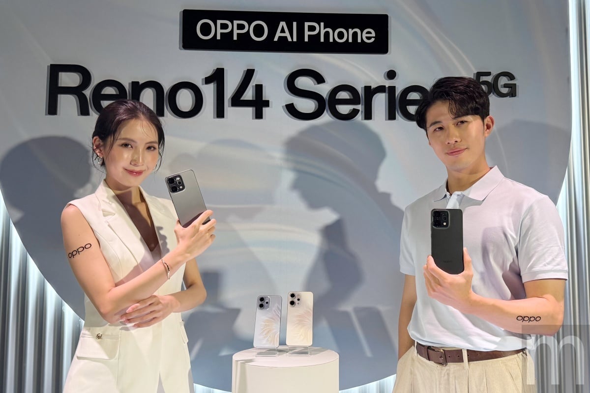 Reno14系列國際版登台，定位「一站式直播神器」的Reno 14 Pro率先採用聯發科天璣8450處理器