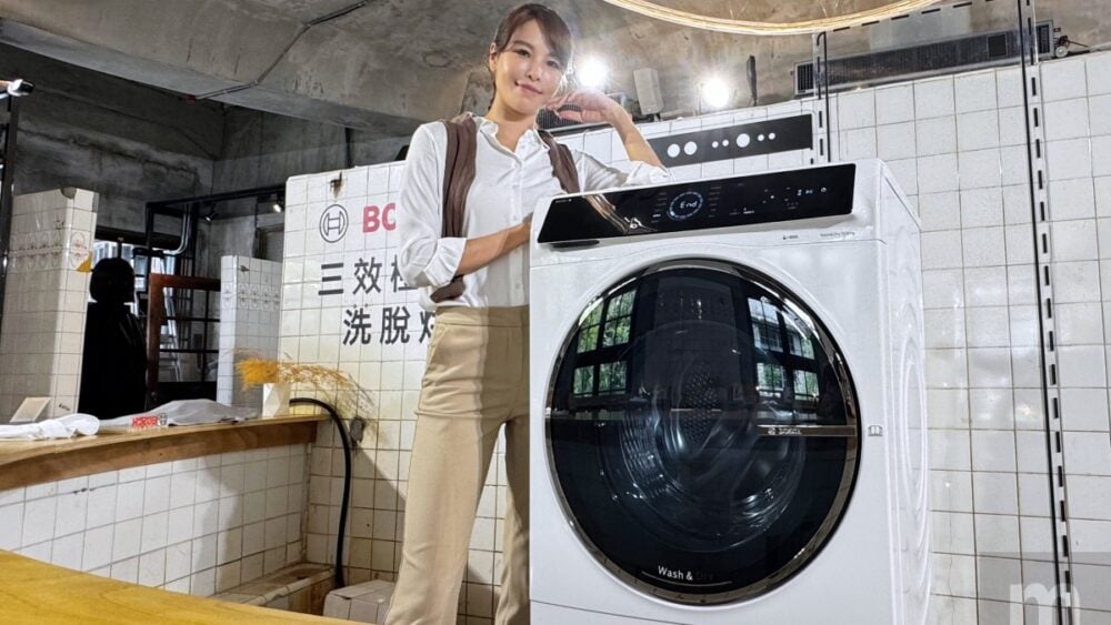 Bosch在台推出6系列三效極淨洗脫烘洗衣機，45分鐘內完成洗脫烘、同樣支援Home Connect技術