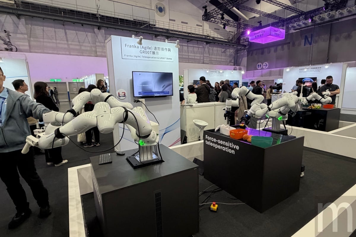 鴻海科技日六大展區：GB300 NVL72 AI工廠、亞灣超算Visionbay與智慧城市亮相