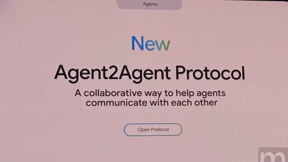 Google推出開源設計的Agent2Agent協議，讓不同雲端平台上的AI代理服務能彼此協作