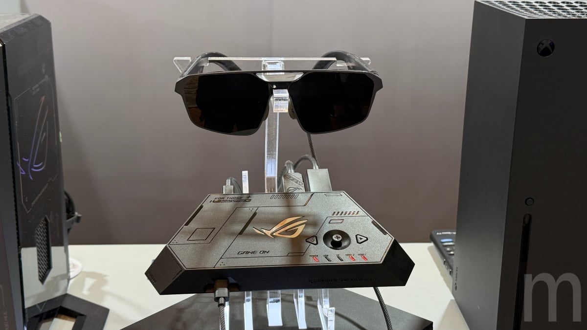 採Xreal客製化晶片，華碩推出畫面更新率可達240Hz、可視為「電競螢幕」的眼鏡裝置ROG Xreal R1