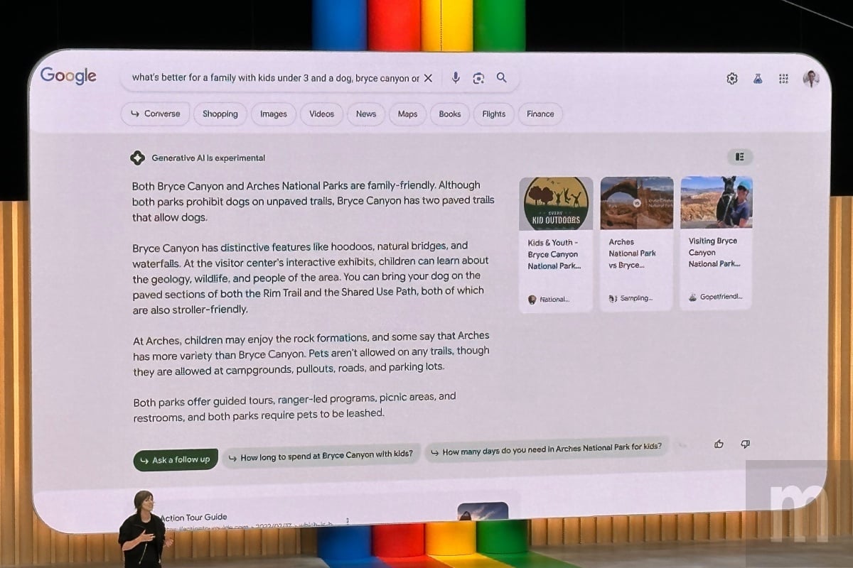 Google Search整合自動生成式人工智慧技術,讓搜尋服務大幅「升級」 Google Search整合自動生成式人工智慧技術,讓搜尋服務大幅「升級」