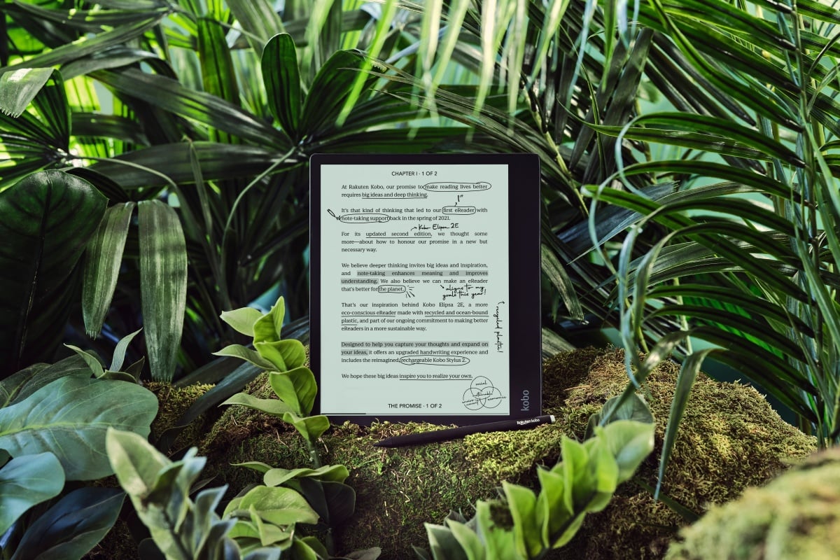 採E Ink Carta電子紙技術，樂天推出新款10.3吋螢幕電子書閱讀器Kobo Elipsa 2E