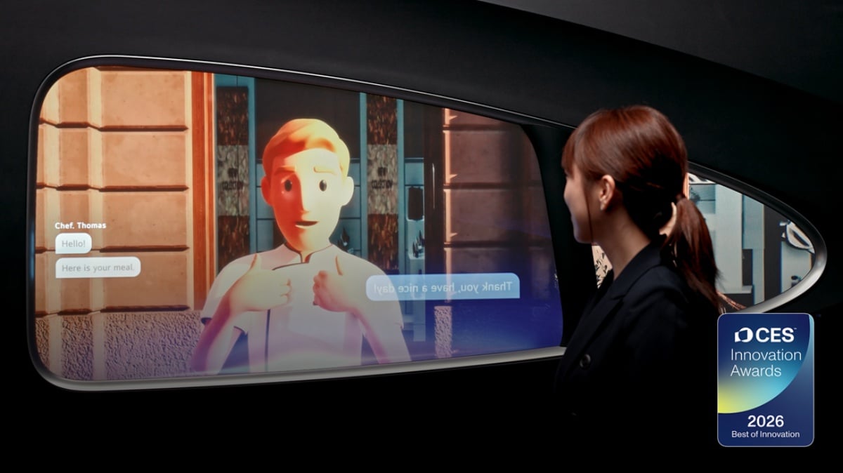 LG預告CES 2026秀AI智慧座艙黑科技!擋風玻璃變身透明OLED 資訊幕,還能看懂手語 LG預告CES 2026秀AI智慧座艙黑科技!擋風玻璃變身透明OLED 資訊幕,還能看懂手語