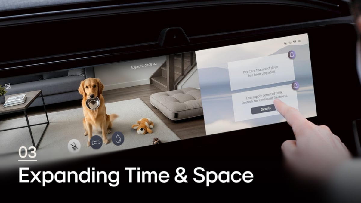 LG預告CES 2026秀AI智慧座艙黑科技!擋風玻璃變身透明OLED 資訊幕,還能看懂手語 LG預告CES 2026秀AI智慧座艙黑科技!擋風玻璃變身透明OLED 資訊幕,還能看懂手語