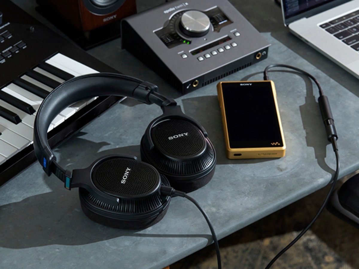 SONY プロフェッショナルヘッドホン MDR-MV1 ソニー MDR-MV1 モニターヘッドホン 背面開放型 ブラック