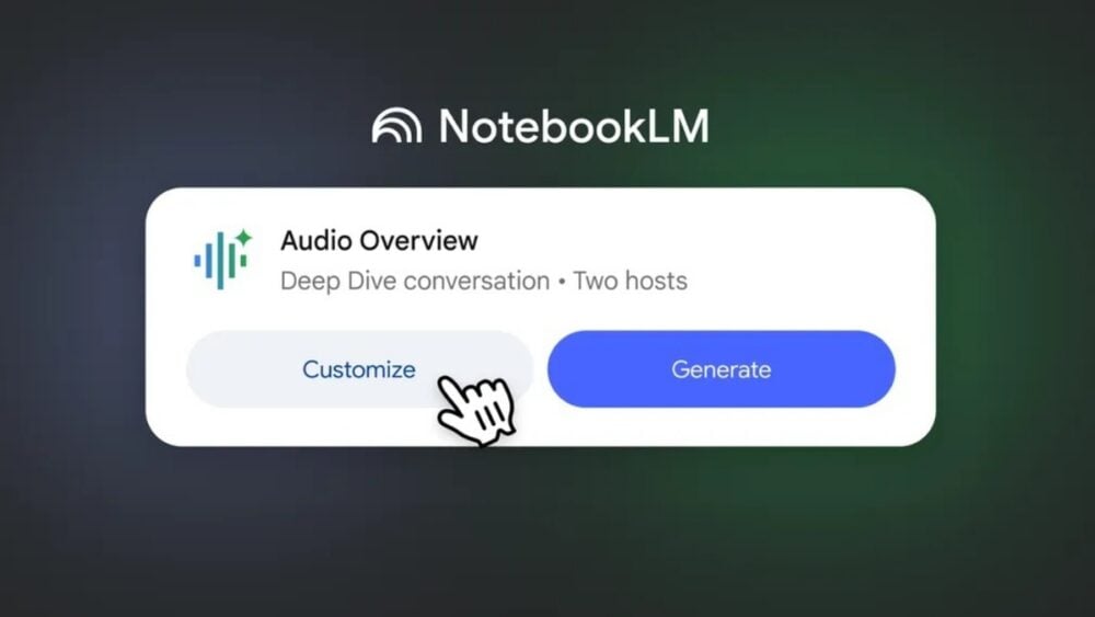 Google的AI筆記服務NotebookLM可針對特定主題深入探索，或是調整其專業水平