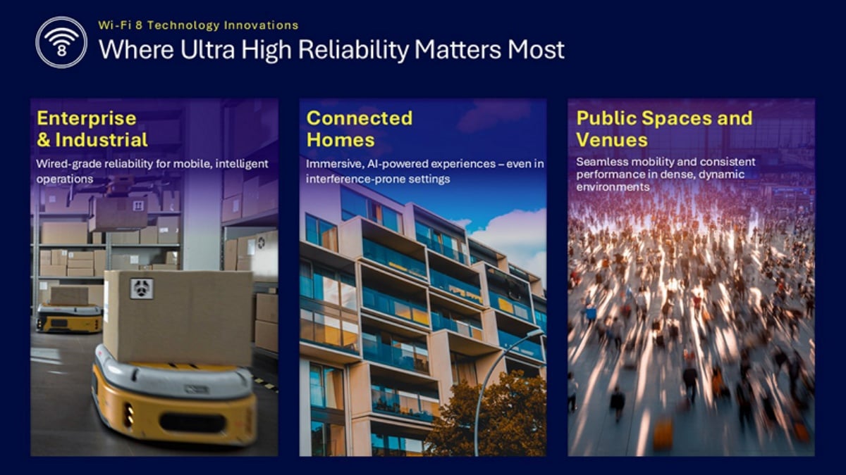 Qualcomm公布其Wi-Fi 8技術願景, 打造有線等級的無線網路新時代 Qualcomm公布其Wi-Fi 8技術願景, 打造有線等級的無線網路新時代