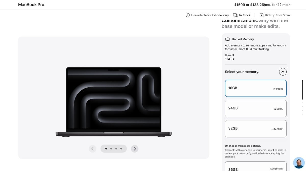 蘋果更新Mac線上選購流程改採逐項客製化可能為M5機種作準備