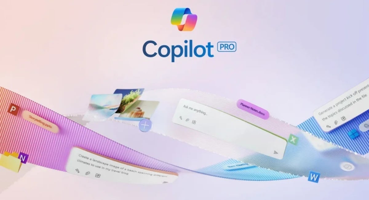 微軟推出每月以20美元訂閱使用的Copilot Pro服務，還能建立自有Copilot GPT功能