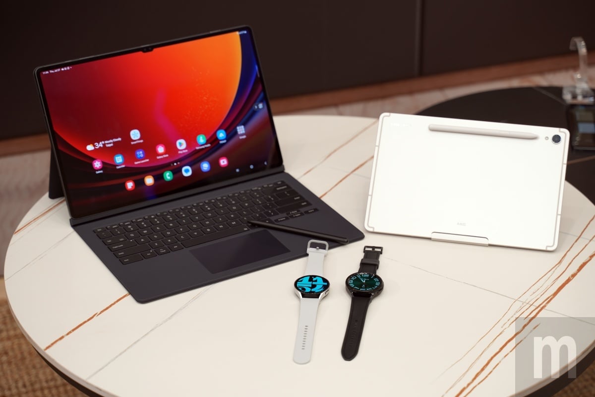 Galaxy Tab S9系列首度加入防水防塵設計，強化內容創作、跨平台互動功能