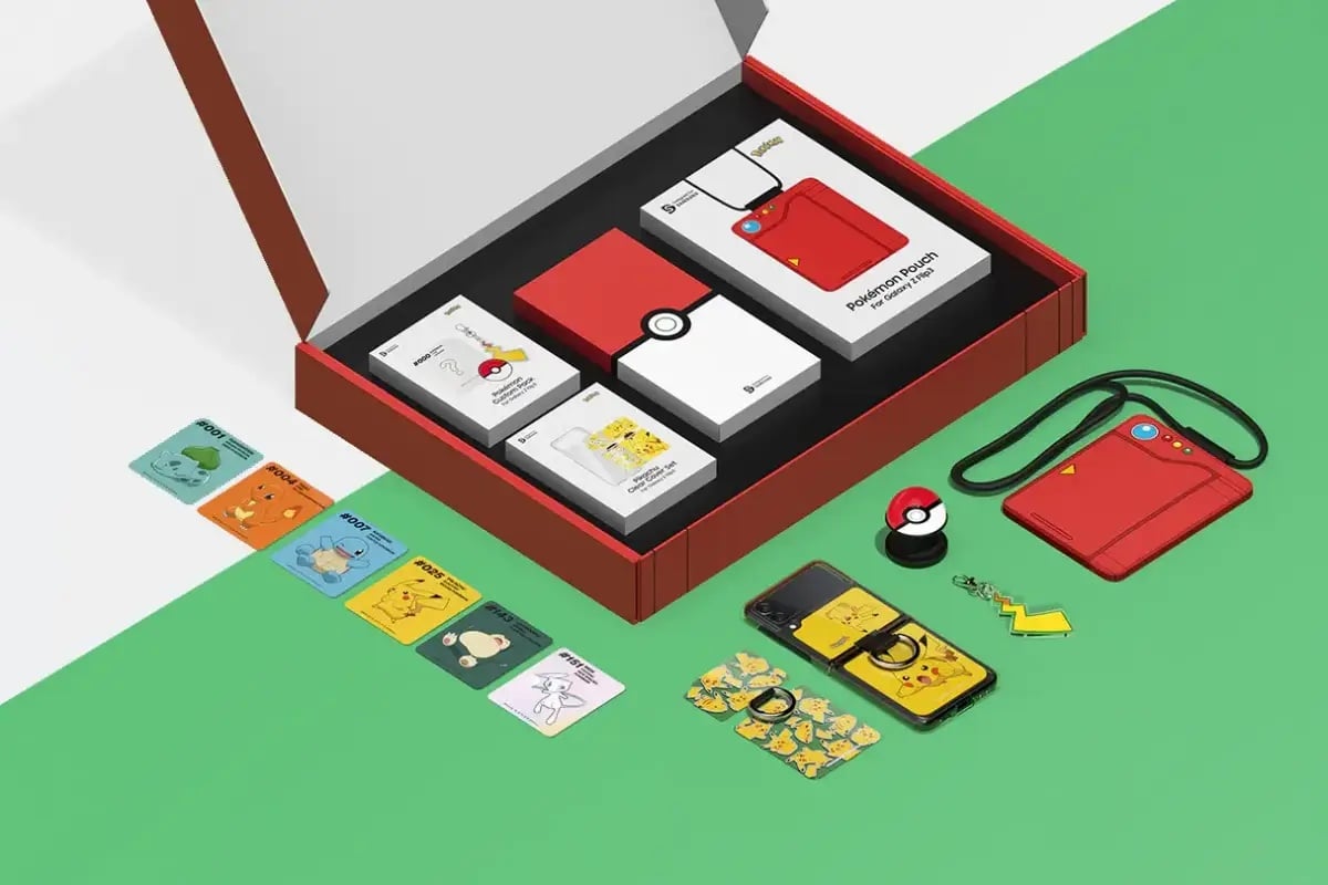 三星將於南韓市場推出寶可夢聯名款設計的Galaxy Z Flip 3