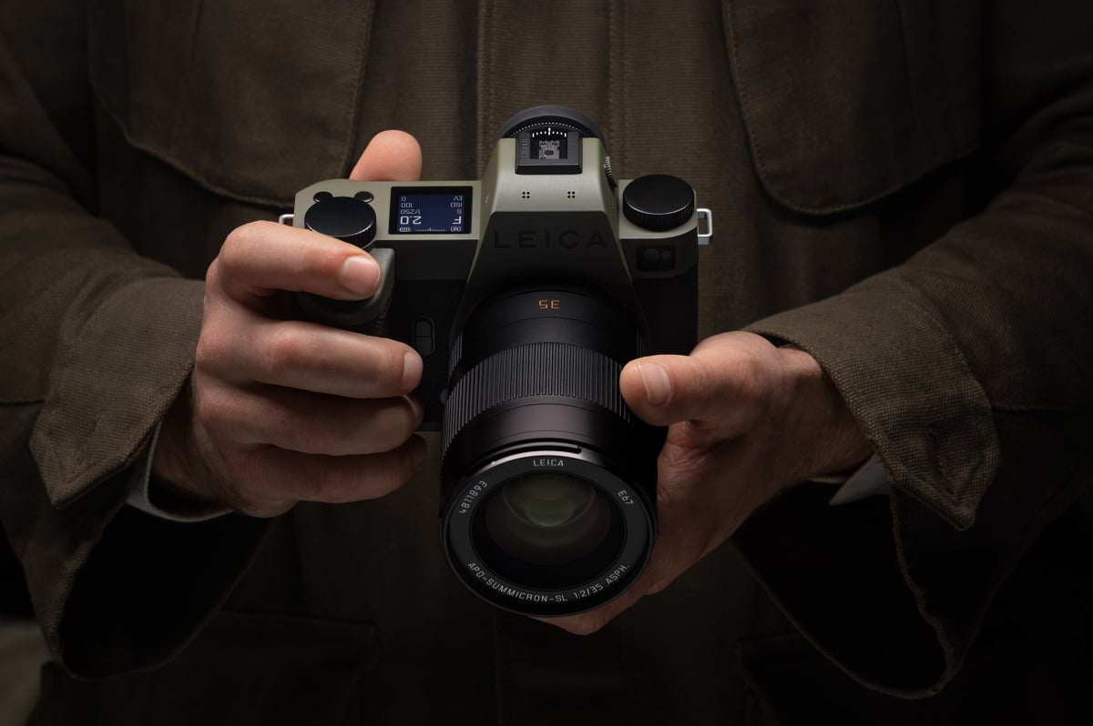 徠卡SL3記者版登台,採防刮暗綠色塗層、芳綸纖維覆皮