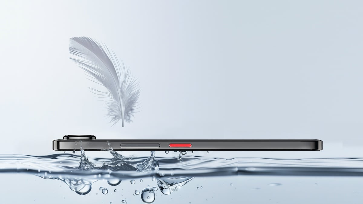 中興推出厚度僅5.9mm、搭載5000mAh電池容量與IP69K防水等級的輕薄手機nubia Air