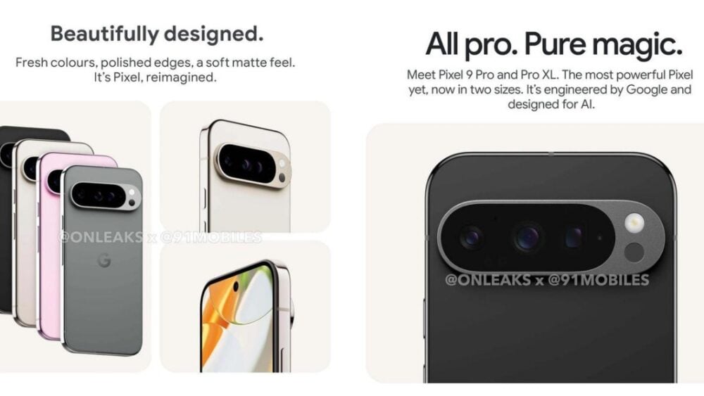 疑似Pixel 9系列機種的宣傳素材內容曝光，將提供Google One AI Premium訂閱方案、7年系統升級