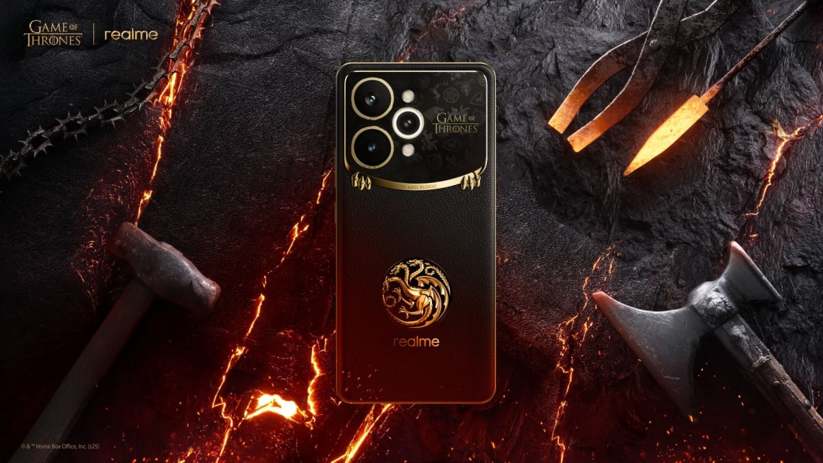 realme攜手華納兄弟探索，推出聯名款手機realme 15 Pro權力遊戲限量版
