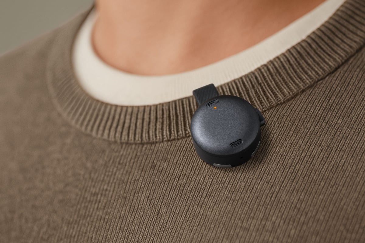 只有硬幣大!soundcore Work AI智慧錄音器搭載ChatGPT,轉錄還能辨識發言者 只有硬幣大!soundcore Work AI智慧錄音器搭載ChatGPT,轉錄還能辨識發言者