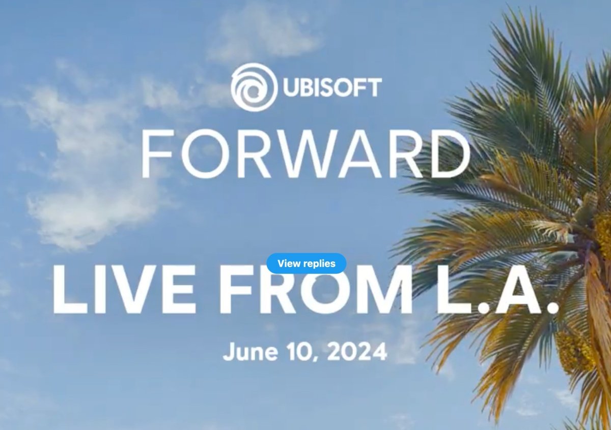 Ubisoft確定於6/10舉辦Ubisoft Forward發表活動，預計揭曉即將上市新作