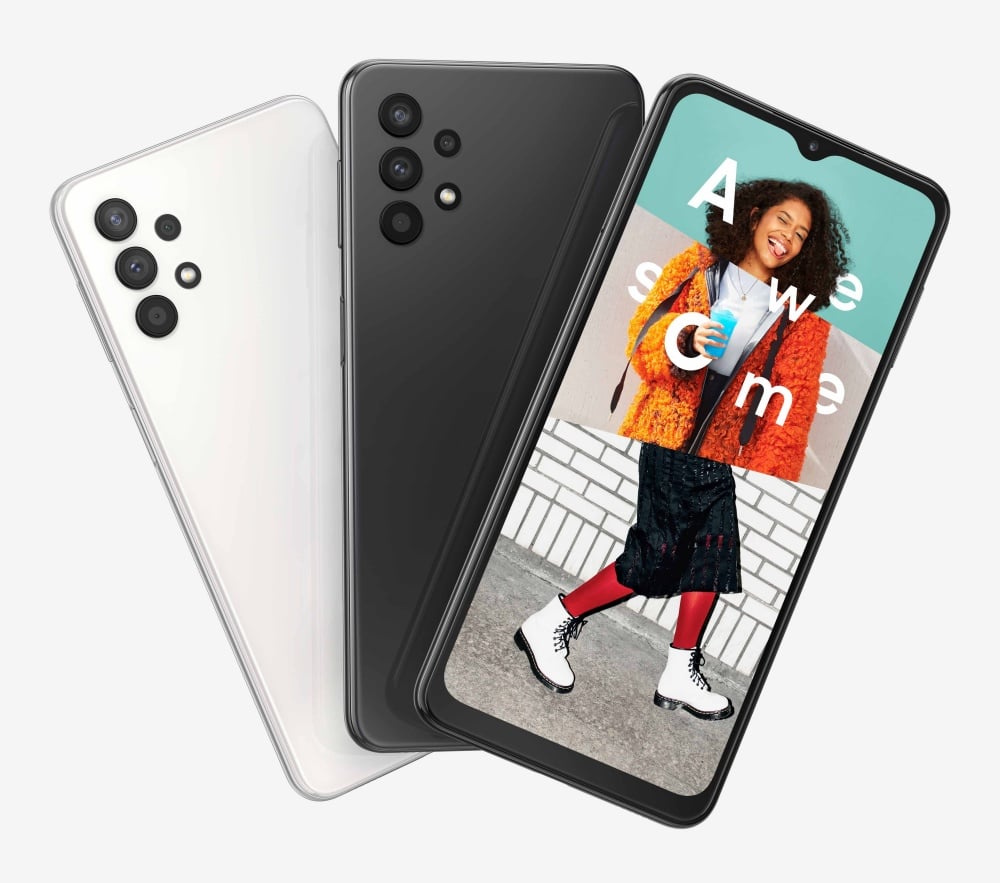 三星預告2月初在台推出低於新台幣萬元的5G連網手機Galaxy A32