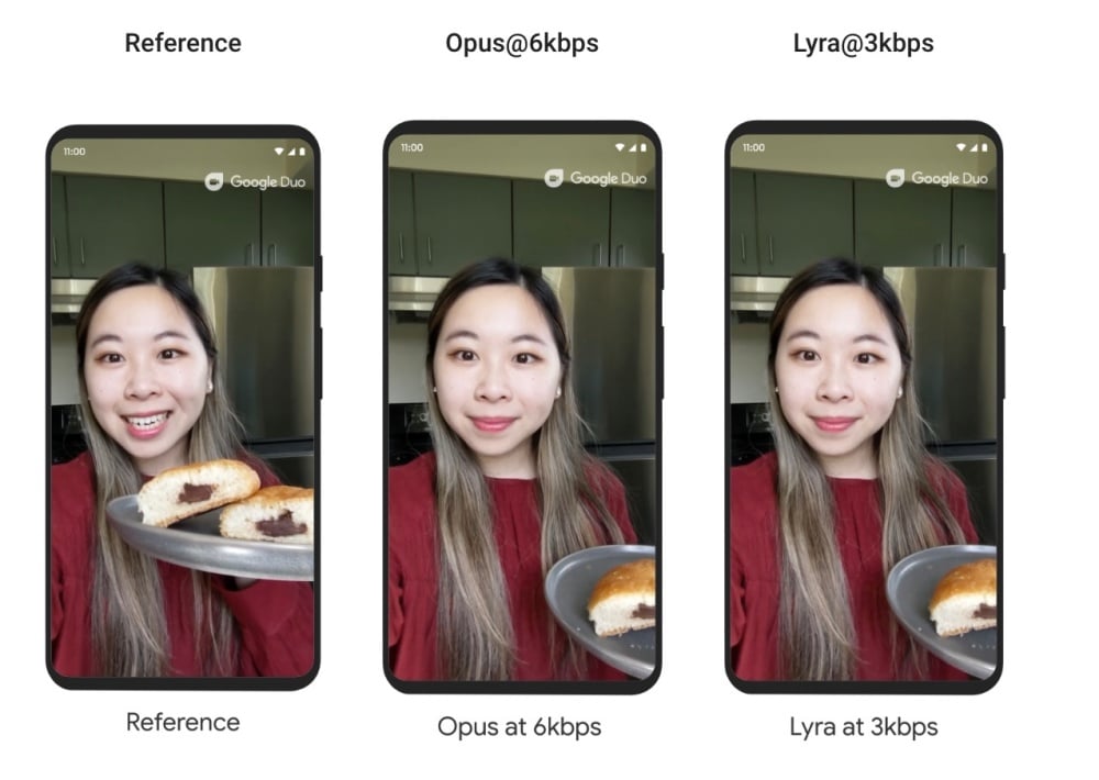 Google Lyra編解碼技術導入人工智慧,在低速網路環境傳遞清晰通話內容 Google Lyra編解碼技術導入人工智慧,在低速網路環境傳遞清晰通話內容